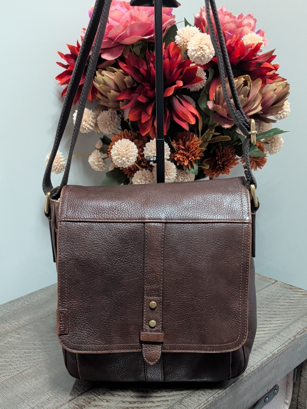 Fossil Travis City Messenger Bag